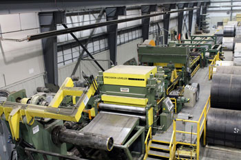 Steel processing machine